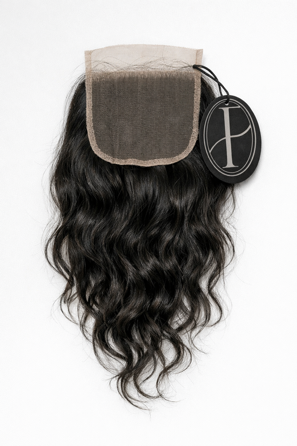 5x5 Raw Wavy Closure