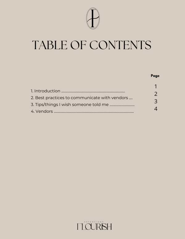 The Raw Hair Vendors List Ebook