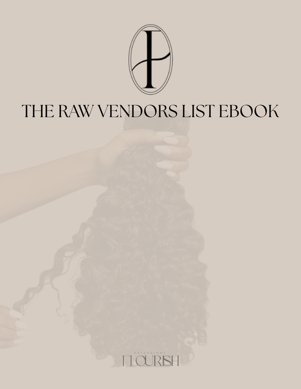 The Raw Hair Vendors List Ebook